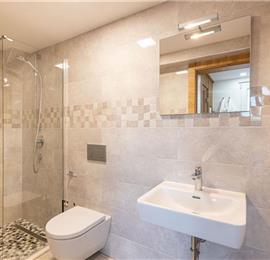 5 bedroom beachfront villa with pool on Ciova Island, Trogir, sleeps 12